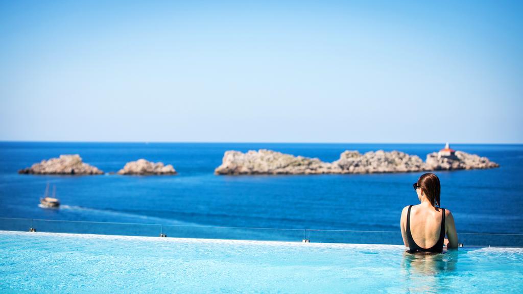 Royal Blue Hotel Ντουμπρόβνικ Εξωτερικό φωτογραφία Infinity pool at the Hotel Porto Katakolo